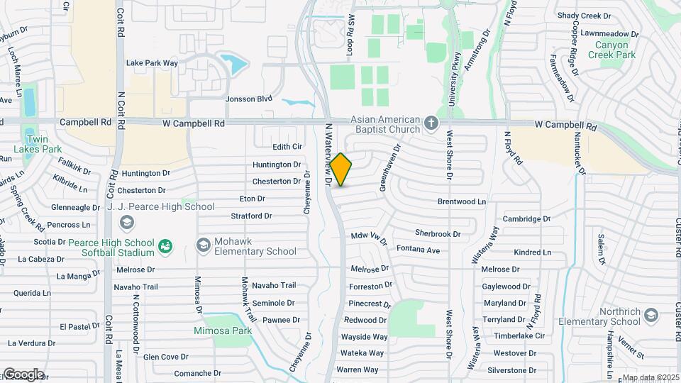 923 Prestwick Ln Map and Location Details