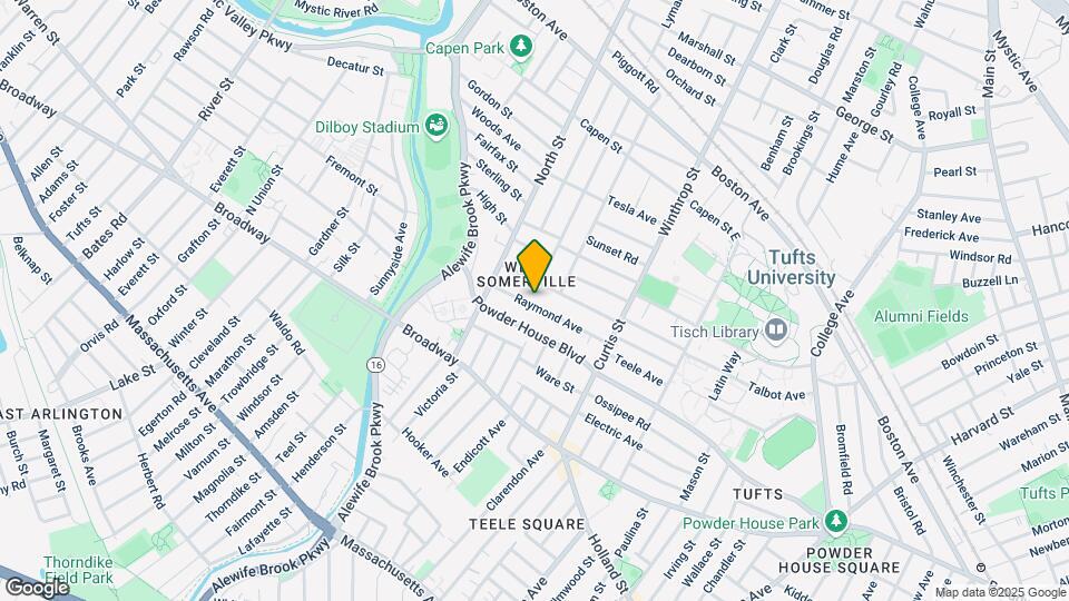 69 Raymond Ave, Unit 1R Map and Location Details
