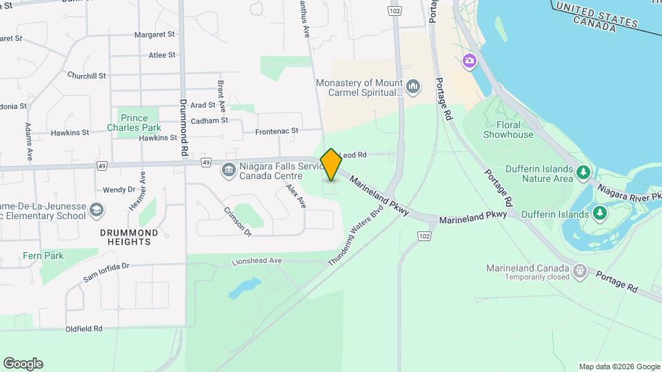 7453 Baycrest Cmn Map and Location Details