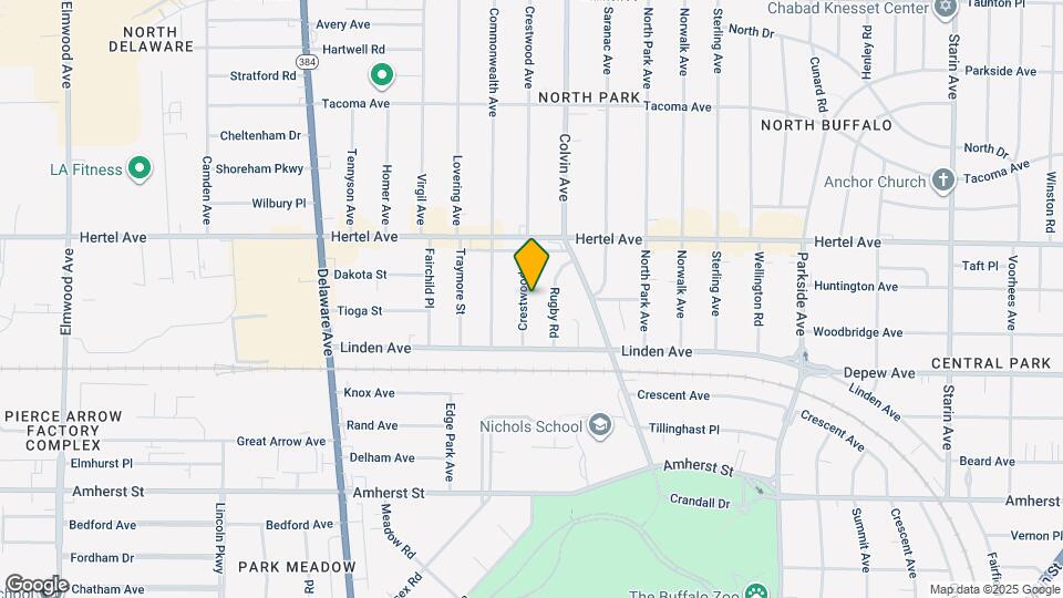 49 Crestwood Ave, Unit Lower Unit Map and Location Details