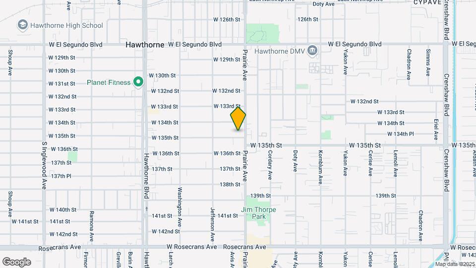 4025 W 135th St Map and Location Details
