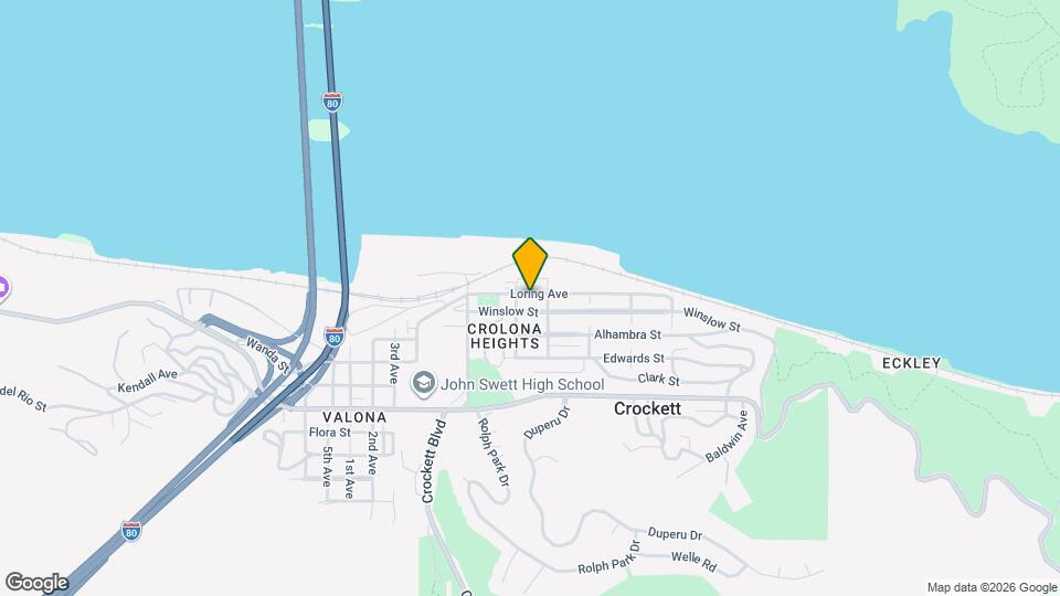 733 Loring Ave Mapa y Detalles de la Ubicación