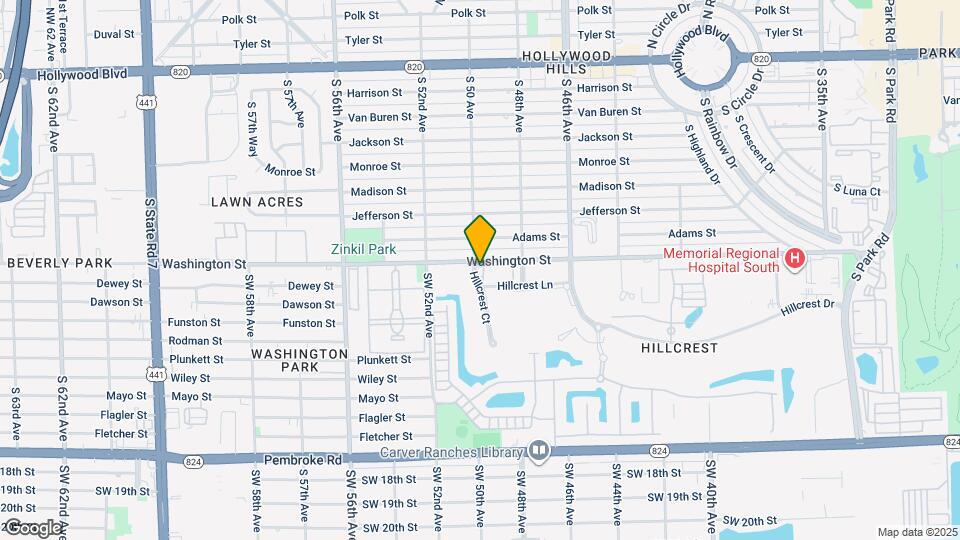 4950 Washington St, Unit 12-4 Map and Location Details