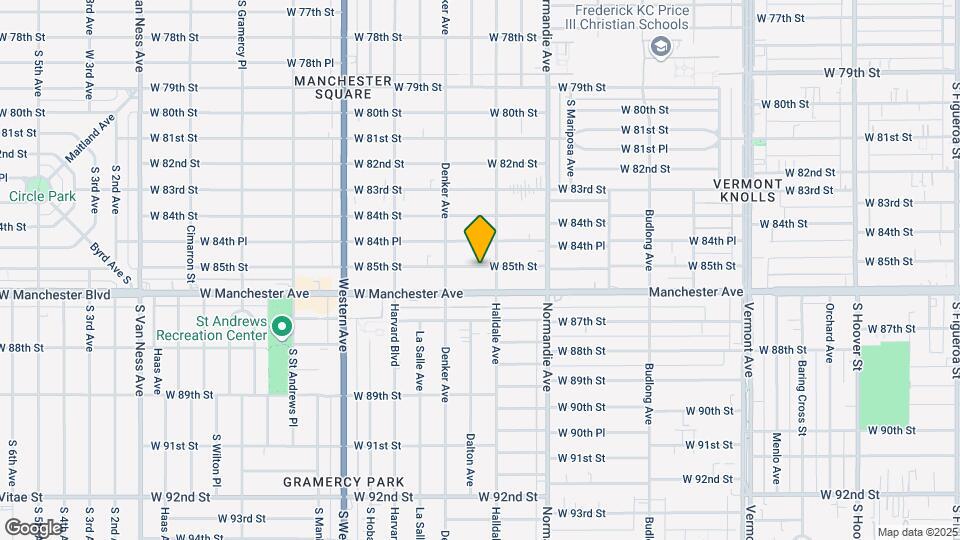 1518 W 85th St Map and Location Details