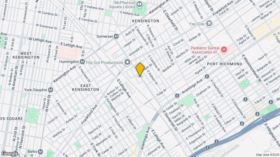 2124 E Somerset St Mapa y Detalles de la Ubicación