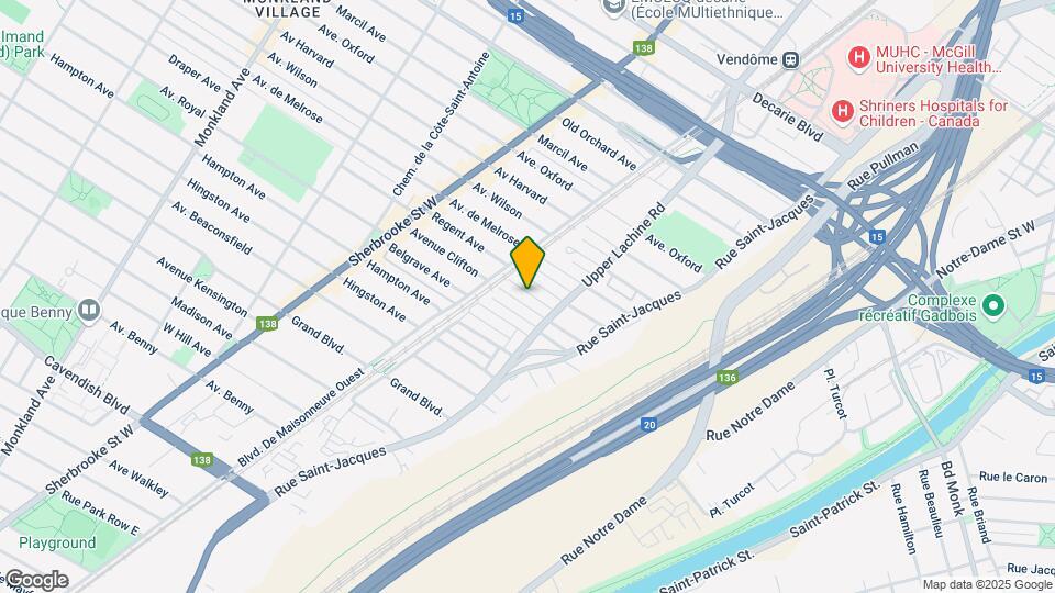 2065 De Clifton Av Map and Location Details