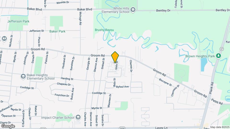 1119 Shilo Ave Map and Location Details