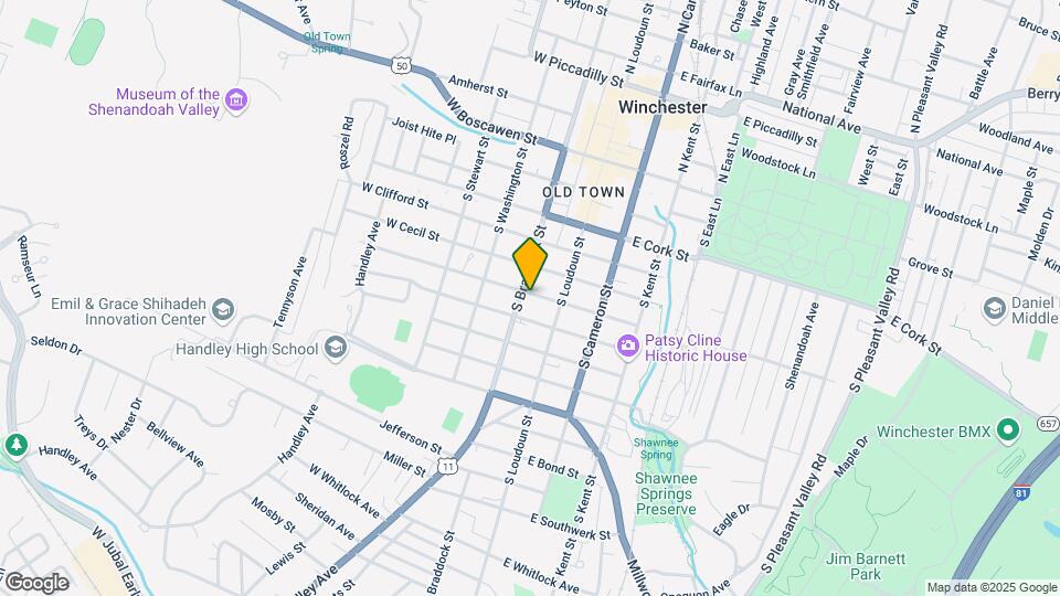 29 W Leicester St Map and Location Details