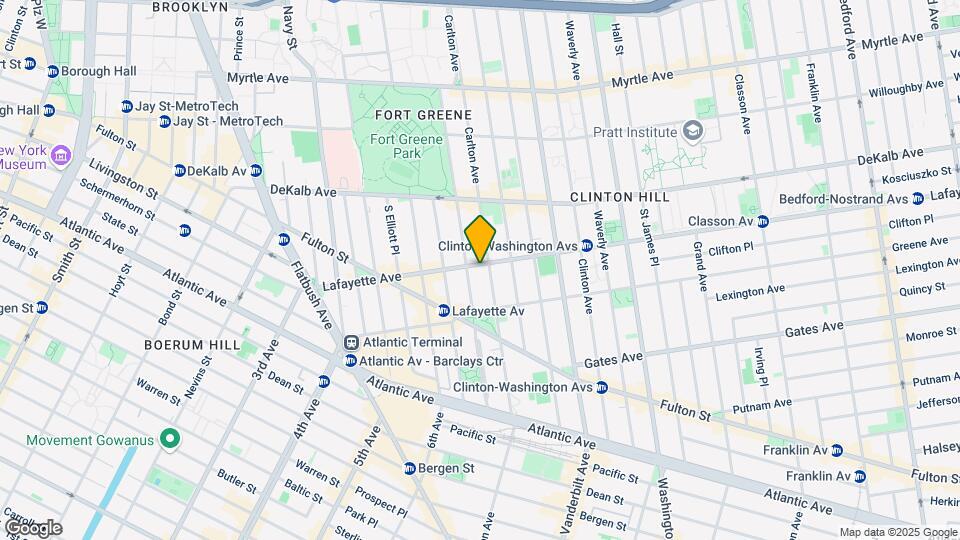 132 Lafayette St Map and Location Details
