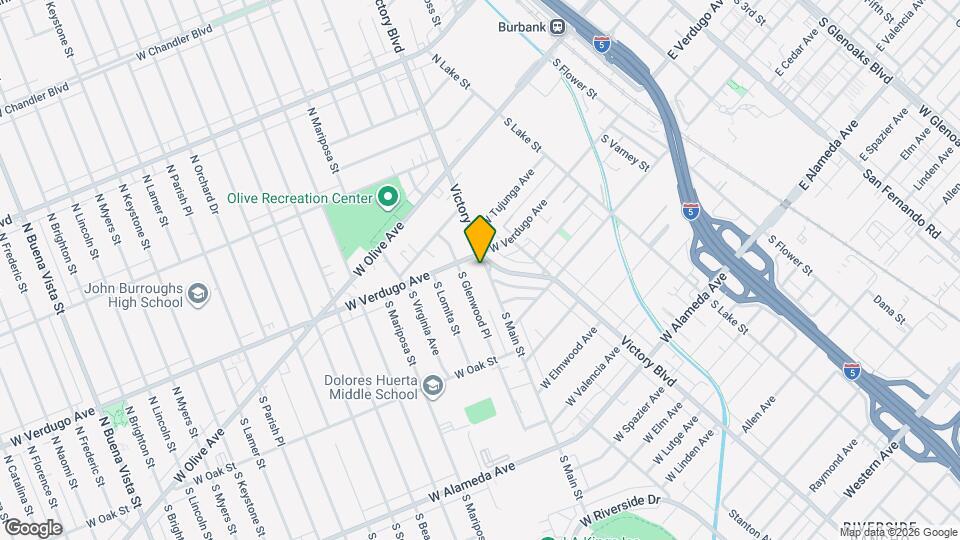 415-419 S Main St Mapa y Detalles de la Ubicación