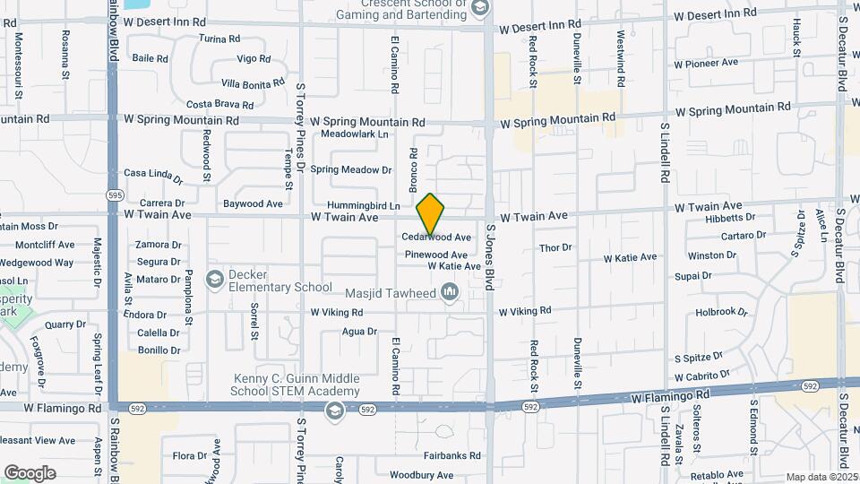 6225 Cedarwood Ave, Unit B Mapa y Detalles de la Ubicación