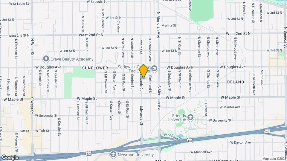 148 S Edwards Ave Map and Location Details