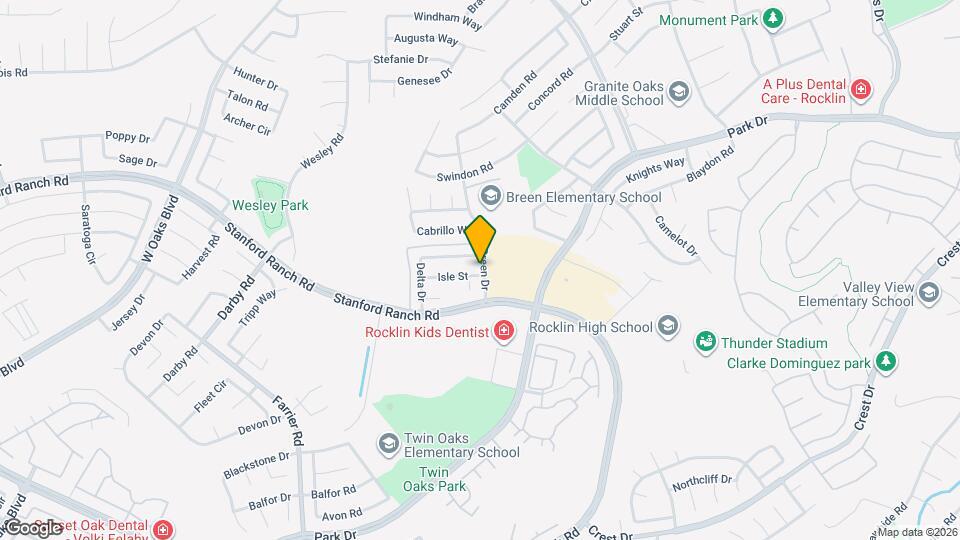 2833 Isle St Map and Location Details