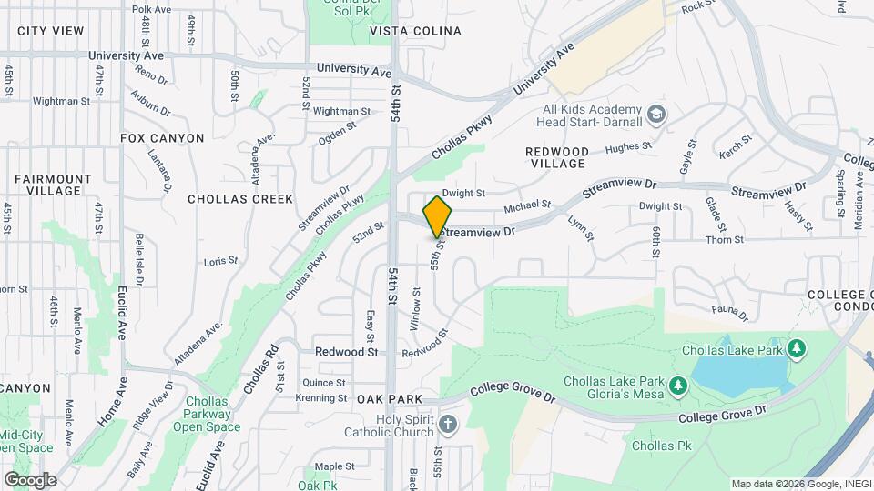 3334 55th St Mapa y Detalles de la Ubicación