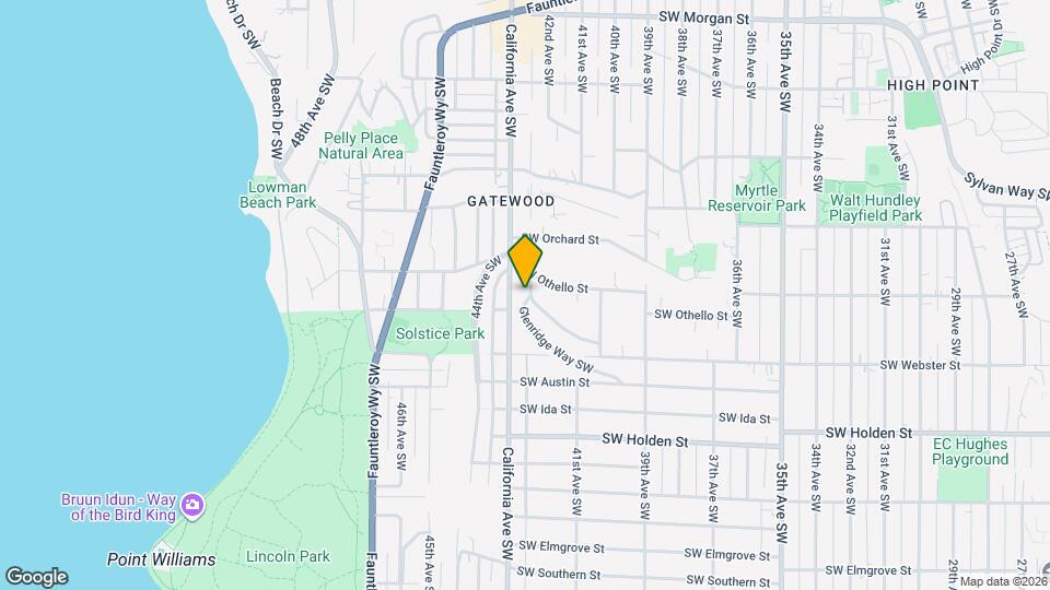 7321 Glenridge Way SW Map and Location Details
