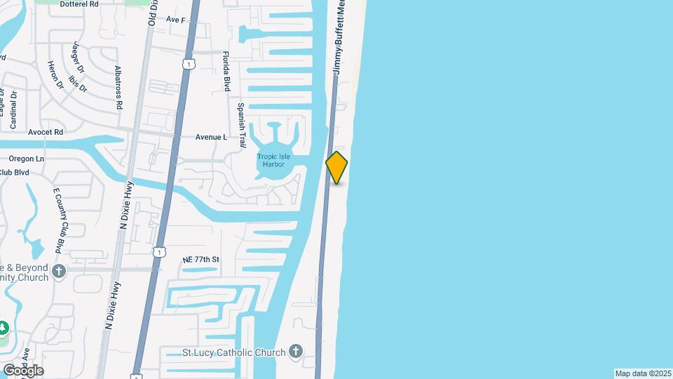 2917 S Ocean Blvd Map and Location Details