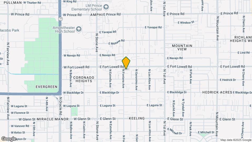 Fontana Apartments East Map and Location Details