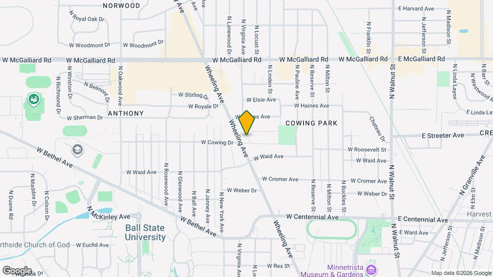 2404 Wheeling Ave Map and Location Details