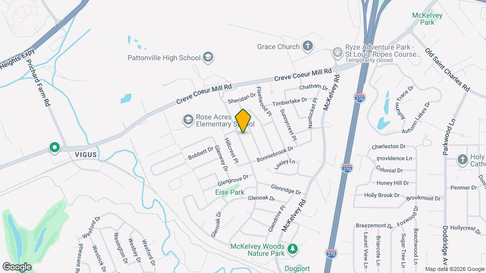 12160 Bennington Pl Map and Location Details