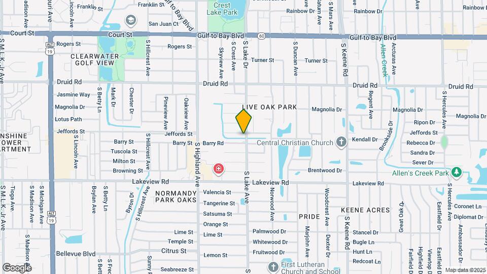 1585 Jeffords St Map and Location Details