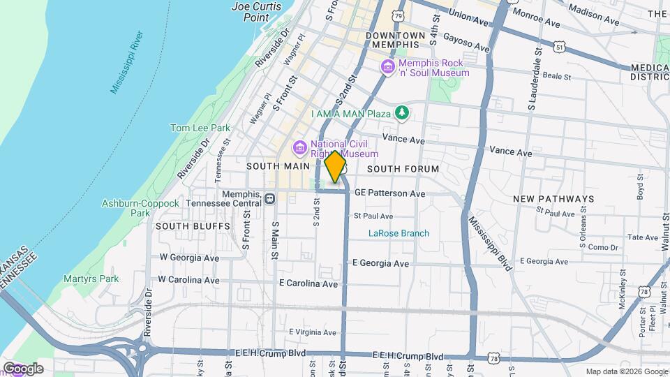 202 GE Patterson Ave Map and Location Details