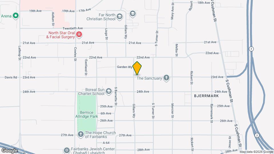 1034 23rd Ave Map and Location Details