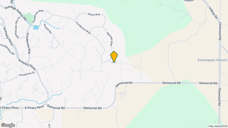 5992 Belmont Way Map and Location Details