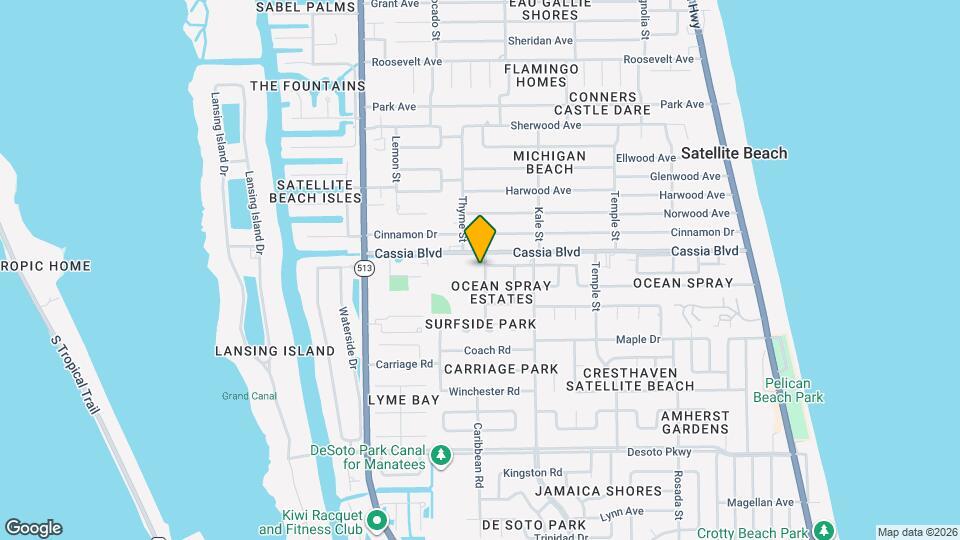 406 Laurel St Map and Location Details