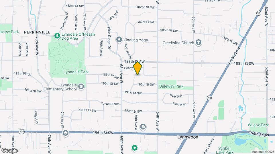18917 66th Pl W, Unit Downstairs Mapa y Detalles de la Ubicación