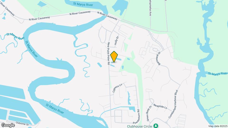 734 Morningside Ln Map and Location Details