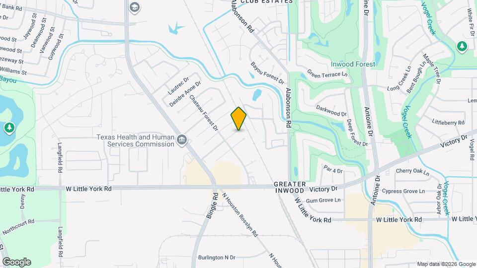 6311 Tall Willow Dr Map and Location Details