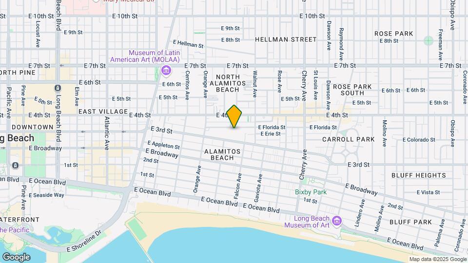 1410 E Florida St Map and Location Details