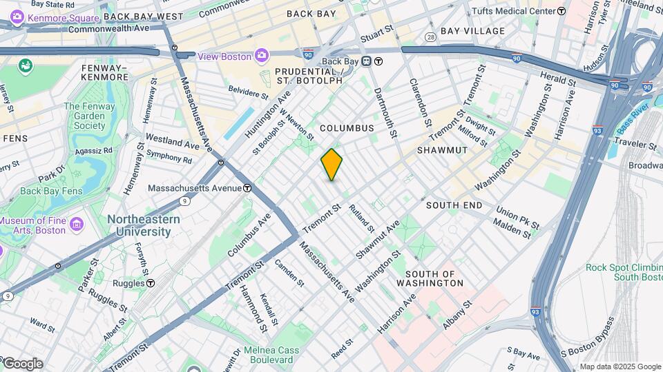 24 Rutland Sq Map and Location Details