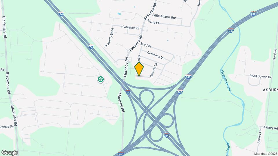 2612 Apostle Ln Mapa y Detalles de la Ubicación