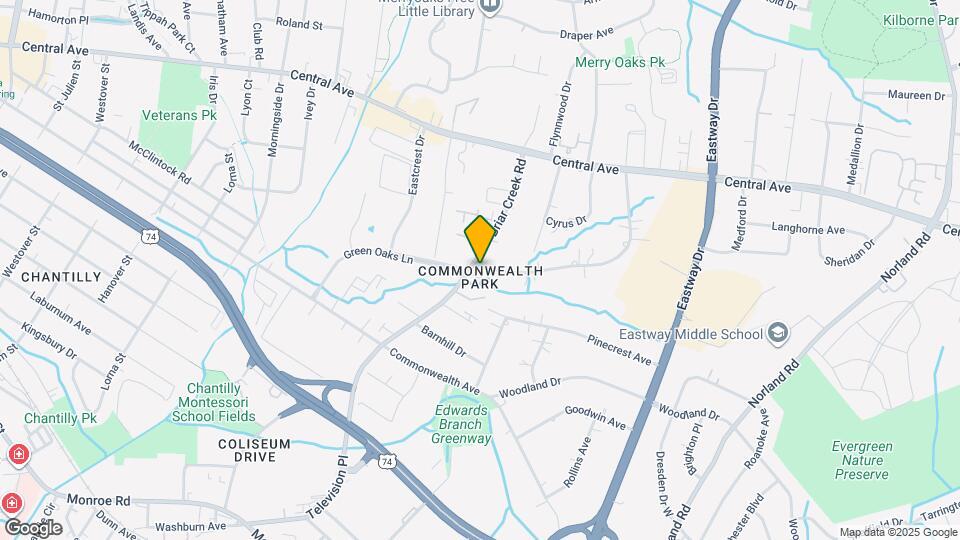 1306 Carolyn Dr Map and Location Details