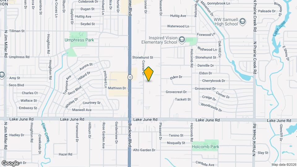 1512 Conner Dr Map and Location Details