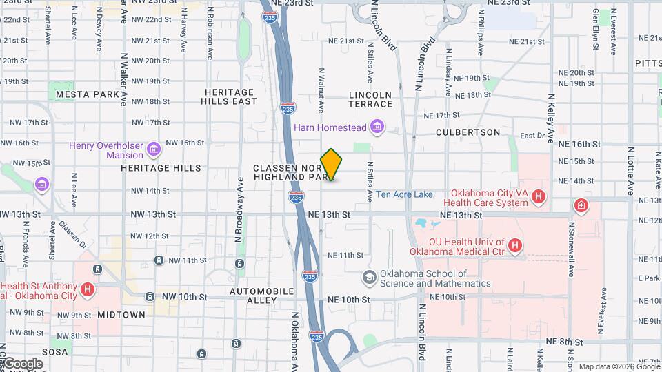 213 NE 14th St Map and Location Details