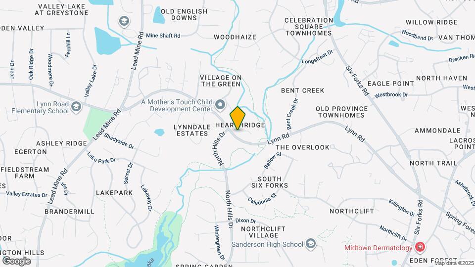 925 Hearthridge Ct, Unit A Map and Location Details