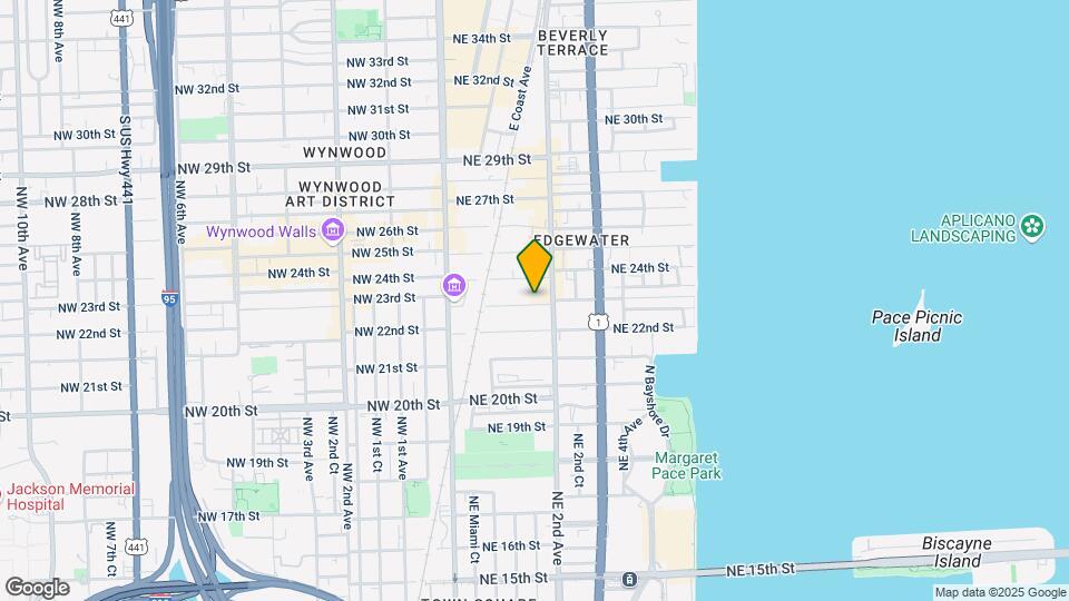 177 NE 23rd St Map and Location Details
