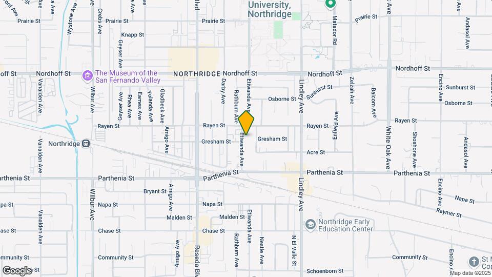 8806 Etiwanda Ave Mapa y Detalles de la Ubicación