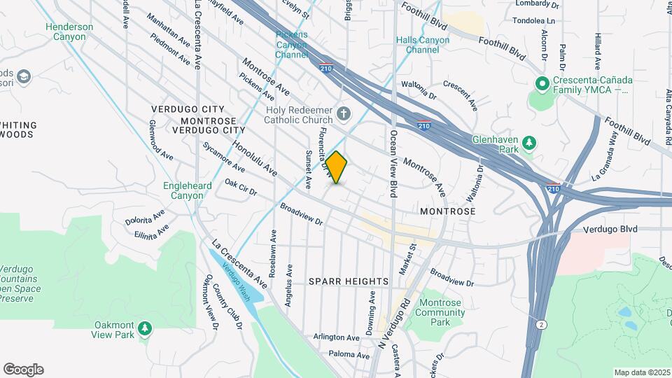 3830 Orangedale Ave Map and Location Details