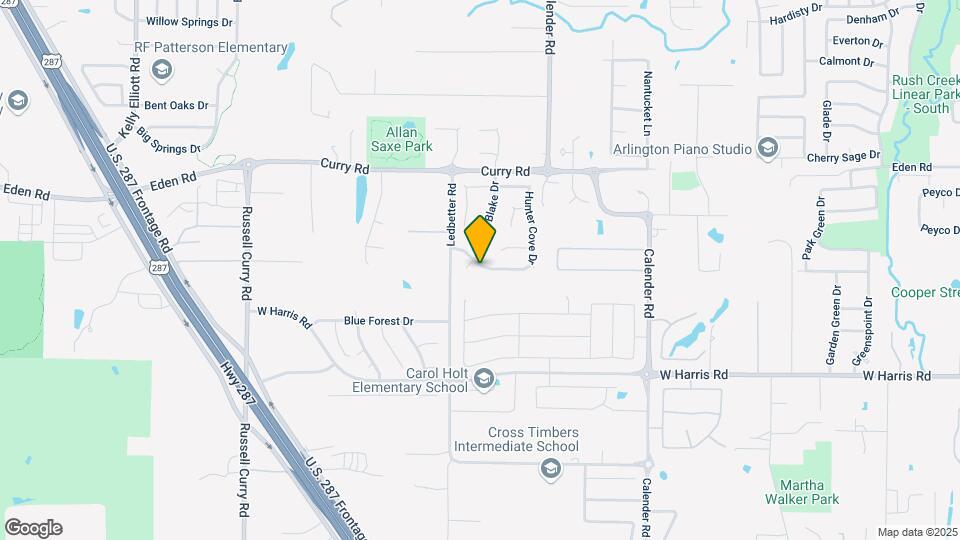 3302 Hunter Cove Dr Map and Location Details