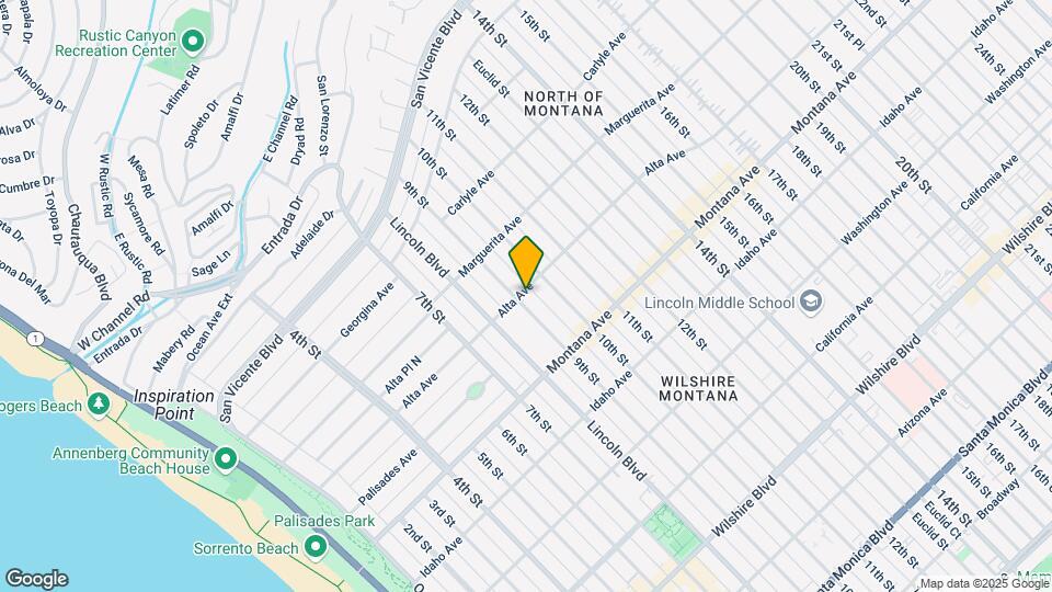 601 9th St Map and Location Details