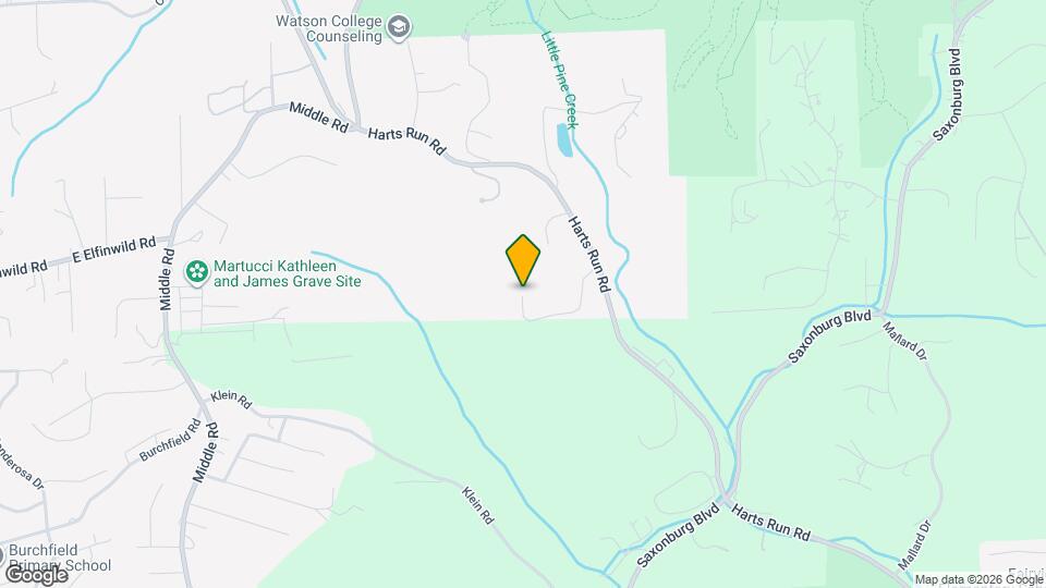 3316 Harts Run Rd Mapa y Detalles de la Ubicación