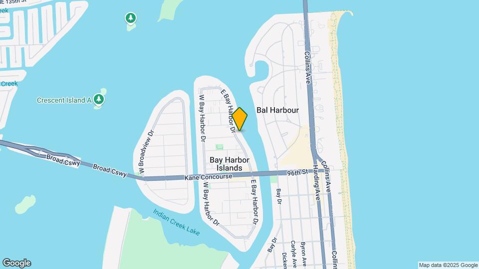 9901 E Bay Harbor Dr, Unit #503 Map and Location Details