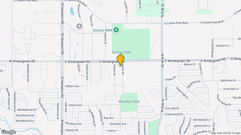 1455 Honor Dr Map and Location Details