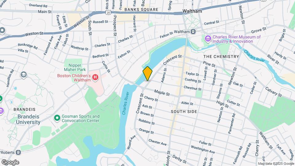 149 Crescent St, Unit 302 Map and Location Details