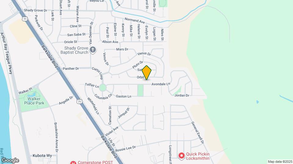 254 Avondale Ln Map and Location Details