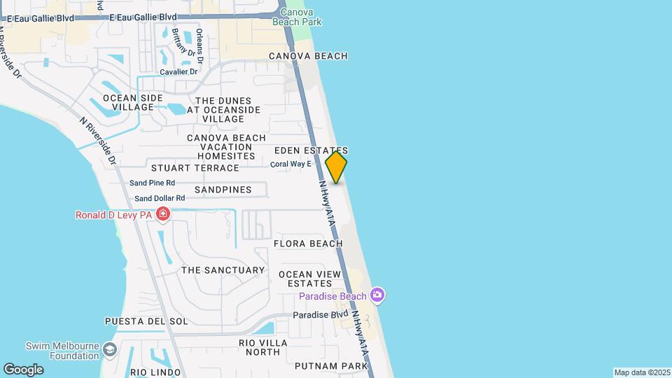 2725 N Hwy A1A Map and Location Details