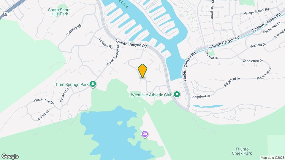 3446 Twin Lake Ridge Mapa y Detalles de la Ubicación